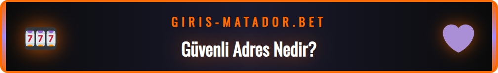 Matadorbet güncel adres bilgilerinin güvenli bağlantı kilidi ikonu.