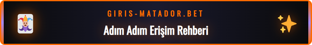 Matadorbet yeni adresine mobil cihazdan erişim adımları.