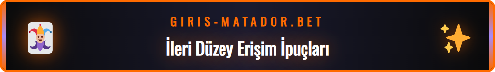 Matadorbet yeni giriş adresine VPN ile erişim için ipuçları.