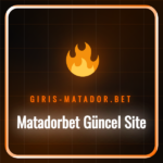 Matadorbet güncel site ana sayfasının ekran görüntüsü ve logosu.