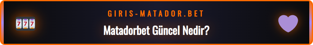 Matadorbet güncel adresinin ne anlama geldiğini açıklayan grafik.