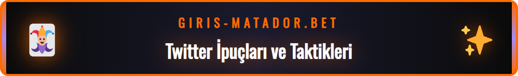 Matadorbet sosyal medya hesabından maksimum fayda sağlama